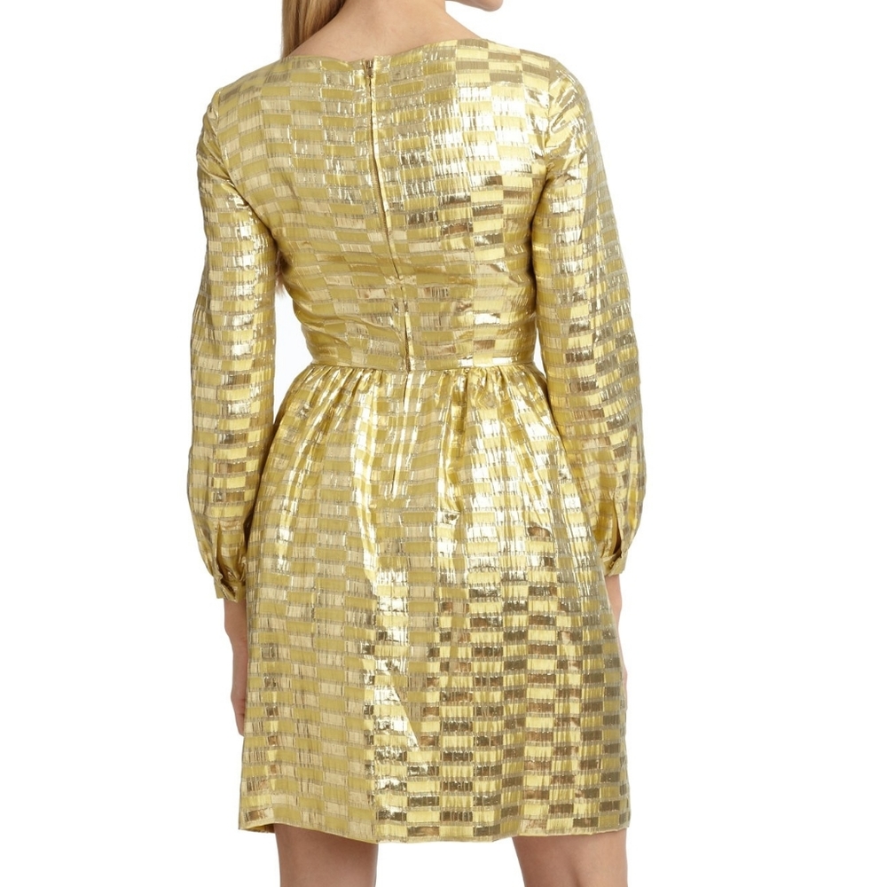 Philosophy di Alberta Ferretti Gold Windowpane